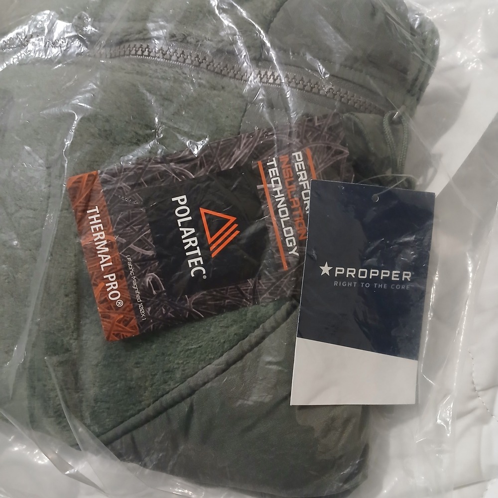 Propper Gen III Fleece Jacket‎ Foliage Green Polartec Thermal Pro XLR F54880E368 - Picture 3 of 5